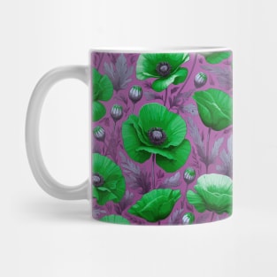 Poppy Flower Mug